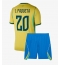 Brasil Lucas Paqueta #20 Replika Hjemmedrakt Barn VM 2026 Kortermet (+ bukser)