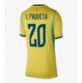 Brasil Lucas Paqueta #20 Replika Hjemmedrakt Dame VM 2026 Kortermet