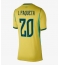 Brasil Lucas Paqueta #20 Replika Hjemmedrakt Dame VM 2026 Kortermet Brasil Lucas Paqueta #20 Replika Hjemmedrakt Dame VM 2026 Kortermet