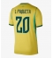 Brasil Lucas Paqueta #20 Replika Hjemmedrakt VM 2026 Kortermet Brasil Lucas Paqueta #20 Replika Hjemmedrakt VM 2026 Kortermet