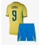 Brasil Matheus Cunha #9 Replika Hjemmedrakt Barn VM 2026 Kortermet (+ bukser)