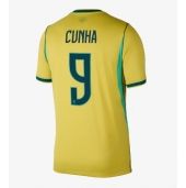 Brasil Matheus Cunha #9 Replika Hjemmedrakt VM 2026 Kortermet