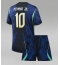 Brasil Neymar Jr #10 Replika Bortedrakt Barn VM 2026 Kortermet (+ bukser)