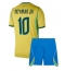 Brasil Neymar Jr #10 Replika Hjemmedrakt Barn VM 2026 Kortermet (+ bukser)