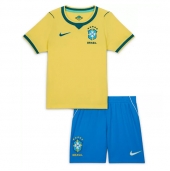 Brasil Replika Hjemmedrakt Barn VM 2026 Kortermet (+ bukser)