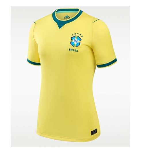 Brasil Replika Hjemmedrakt Dame VM 2026 Kortermet Brasil Replika Hjemmedrakt Dame VM 2026 Kortermet