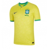 Brasil Replika Hjemmedrakt VM 2022 Kortermet
