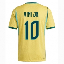 Brasil Vinicius Junior #10 Replika Hjemmedrakt VM 2026 Kortermet