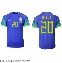 Brasil Vinicius Junior #20 Replika Bortedrakt VM 2022 Kortermet