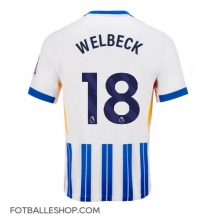 Brighton Danny Welbeck #18 Replika Hjemmedrakt 2024-25 Kortermet