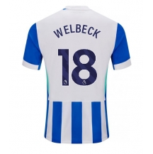 Brighton Danny Welbeck #18 Replika Hjemmedrakt 2025-26 Kortermet
