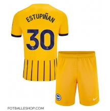 Brighton Pervis Estupinan #30 Replika Bortedrakt Barn 2024-25 Kortermet (+ bukser)
