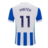 Brighton Yankuba Minteh #11 Replika Hjemmedrakt 2025-26 Kortermet