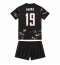 Canada Alphonso Davies #19 Replika Bortedrakt Barn VM 2026 Kortermet (+ bukser)