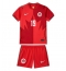 Canada Alphonso Davies #19 Replika Hjemmedrakt Barn VM 2026 Kortermet (+ bukser)