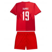 Canada Alphonso Davies #19 Replika Hjemmedrakt Barn VM 2026 Kortermet (+ bukser)