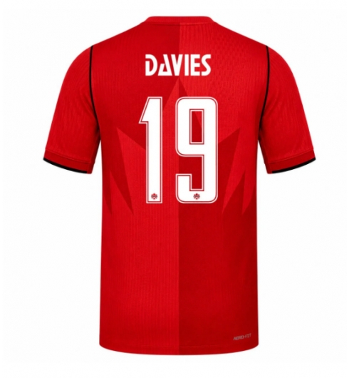 Canada Alphonso Davies #19 Replika Hjemmedrakt VM 2026 Kortermet Canada Alphonso Davies #19 Replika Hjemmedrakt VM 2026 Kortermet