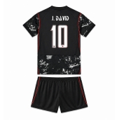 Canada Jonathan David #10 Replika Bortedrakt Barn VM 2026 Kortermet (+ bukser)