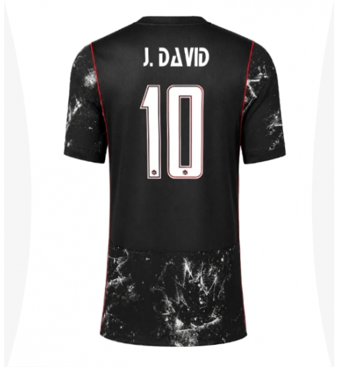 Canada Jonathan David #10 Replika Bortedrakt Dame VM 2026 Kortermet Canada Jonathan David #10 Replika Bortedrakt Dame VM 2026 Kortermet