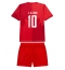 Canada Jonathan David #10 Replika Hjemmedrakt Barn VM 2026 Kortermet (+ bukser)