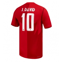 Canada Jonathan David #10 Replika Hjemmedrakt VM 2026 Kortermet