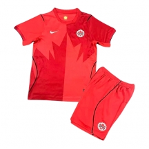 Canada Replika Hjemmedrakt Barn VM 2026 Kortermet (+ bukser)