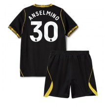 Chelsea Aaron Anselmino #30 Replika Bortedrakt Barn 2026-27 Kortermet (+ bukser)