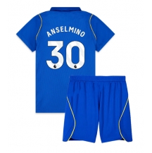 Chelsea Aaron Anselmino #30 Replika Hjemmedrakt Barn 2026-27 Kortermet (+ bukser)