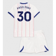 Chelsea Aaron Anselmino #30 Replika Tredjedrakt Barn 2026-27 Kortermet (+ bukser)