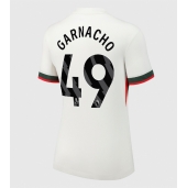 Chelsea Alejandro Garnacho #49 Replika Bortedrakt Dame 2025-26 Kortermet