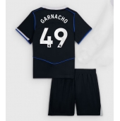 Chelsea Alejandro Garnacho #49 Replika Tredjedrakt Barn 2025-26 Kortermet (+ bukser)
