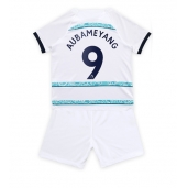 Chelsea Aubameyang #9 Replika Bortedrakt Barn 2022-23 Kortermet (+ bukser)