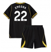 Chelsea Emmanuel Emegha #22 Replika Bortedrakt Barn 2026-27 Kortermet (+ bukser)