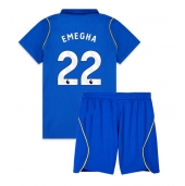 Chelsea Emmanuel Emegha #22 Replika Hjemmedrakt Barn 2026-27 Kortermet (+ bukser)