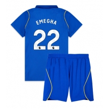 Chelsea Emmanuel Emegha #22 Replika Hjemmedrakt Barn 2026-27 Kortermet (+ bukser)
