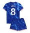 Chelsea Enzo Fernandez #8 Replika Hjemmedrakt Barn 2024-25 Kortermet (+ bukser)