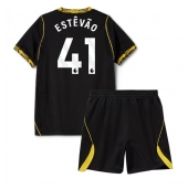 Chelsea Estevao Willian #41 Replika Bortedrakt Barn 2026-27 Kortermet (+ bukser)