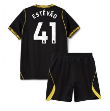 Chelsea Estevao Willian #41 Replika Bortedrakt Barn 2026-27 Kortermet (+ bukser)