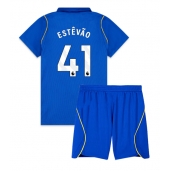 Chelsea Estevao Willian #41 Replika Hjemmedrakt Barn 2026-27 Kortermet (+ bukser)