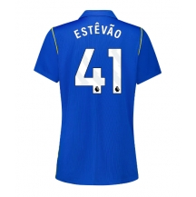 Chelsea Estevao Willian #41 Replika Hjemmedrakt Dame 2026-27 Kortermet