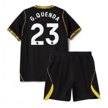Chelsea Geovany Quenda #23 Replika Bortedrakt Barn 2026-27 Kortermet (+ bukser)