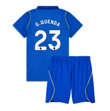 Chelsea Geovany Quenda #23 Replika Hjemmedrakt Barn 2026-27 Kortermet (+ bukser)