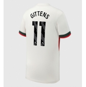 Chelsea Jamie Gittens #11 Replika Bortedrakt 2025-26 Kortermet
