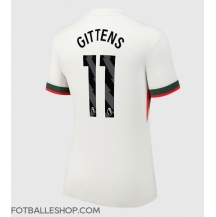 Chelsea Jamie Gittens #11 Replika Bortedrakt Dame 2025-26 Kortermet