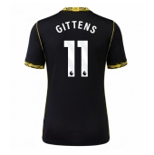 Chelsea Jamie Gittens #11 Replika Bortedrakt Dame 2026-27 Kortermet