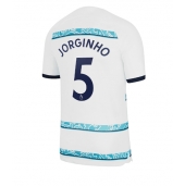 Chelsea Jorginho #5 Replika Bortedrakt 2022-23 Kortermet