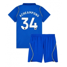 Chelsea Josh Acheampong #34 Replika Hjemmedrakt Barn 2026-27 Kortermet (+ bukser)