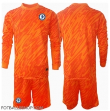 Chelsea Keeper Replika Hjemmedrakt Barn 2024-25 Langermet (+ bukser)