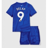 Chelsea Liam Delap #9 Replika Hjemmedrakt Barn 2025-26 Kortermet (+ bukser)