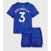 Chelsea Marc Cucurella #3 Replika Hjemmedrakt Barn 2025-26 Kortermet (+ bukser)